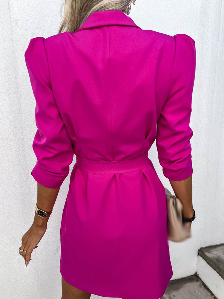 Chic Women's Blazer Dress for Effortless Style