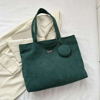 Stylish Corduroy Tote Handbag for Every Occasion