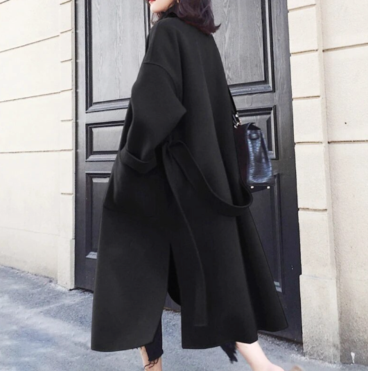 Esmee - Stylish Women's Wool Trench Coat for a Chic Look