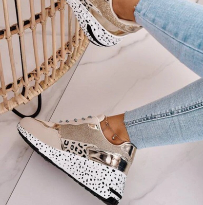Angelina - Stylish and Cozy Printed Sneakers
