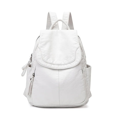 Chic Mini Leather Backpack for Stylish Women