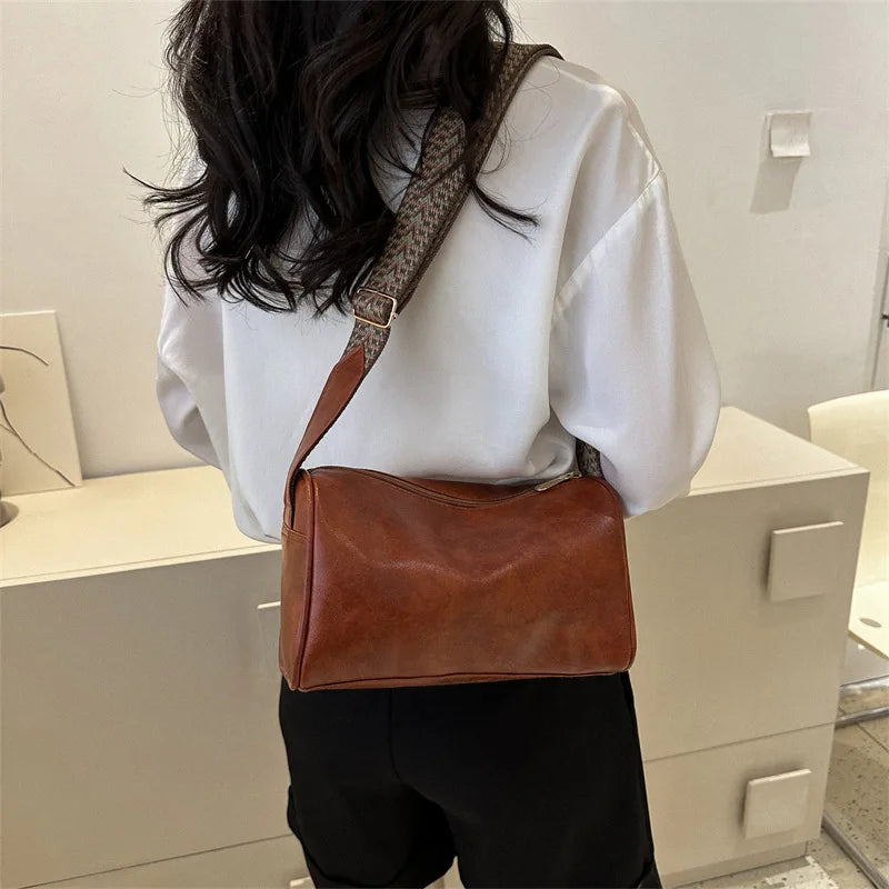 Chic Mini Leather Crossbody Purse