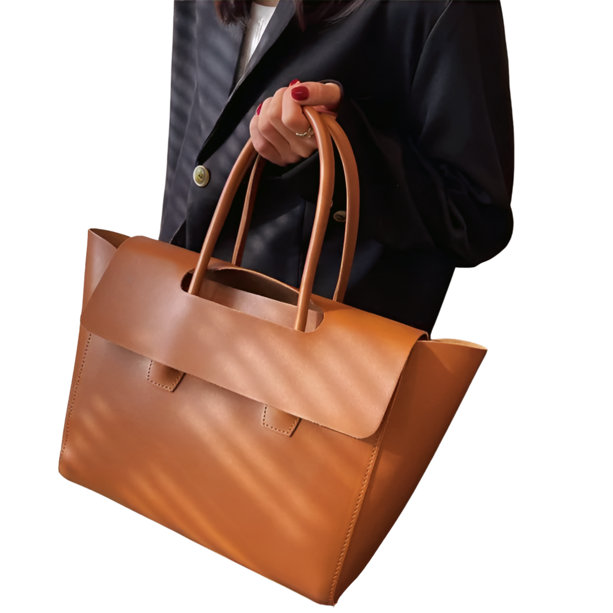 Amara - Chic Tote - Trendy and Roomy Women's Handbag