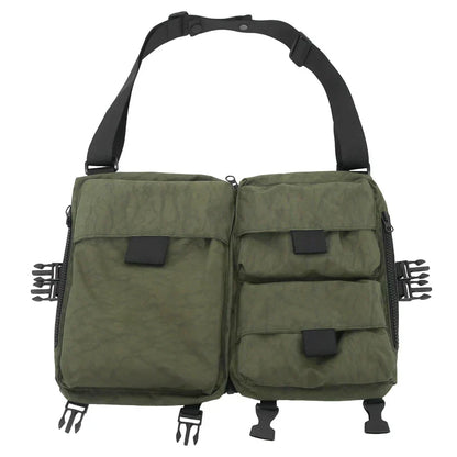 Sleek Nylon Chest Bag for Ultimate Convenience and Style