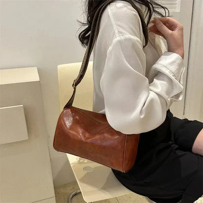 Chic Mini Leather Crossbody Purse