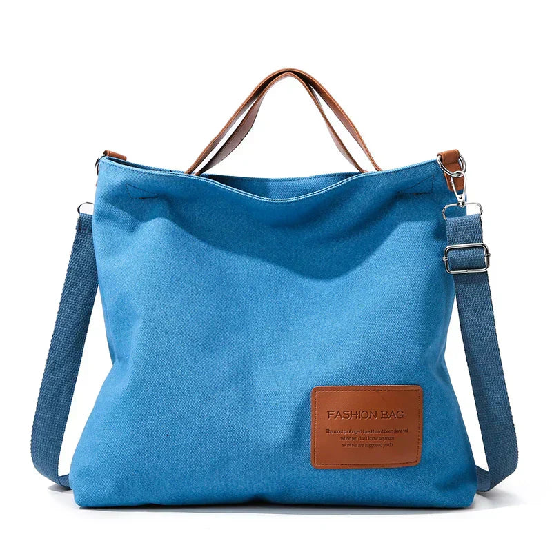 Chic Olivia Canvas Handbag - Your Perfect Stylish Companion!