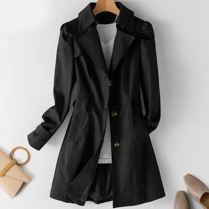 Jane - Chic Waterproof Trench Coat for Stylish Women