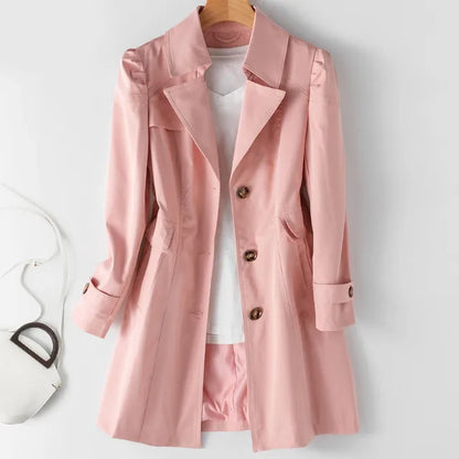 Jane - Chic Waterproof Trench Coat for Stylish Women