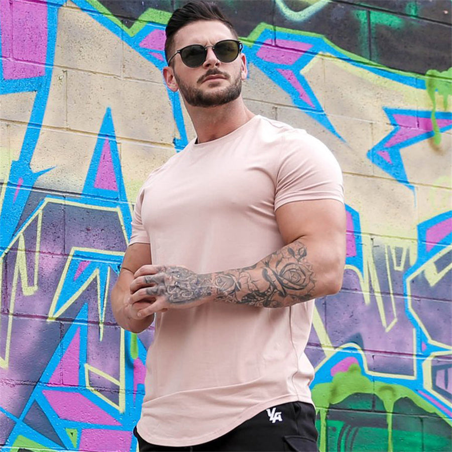 Jake - Stylish Stretch Slim Fit Tee