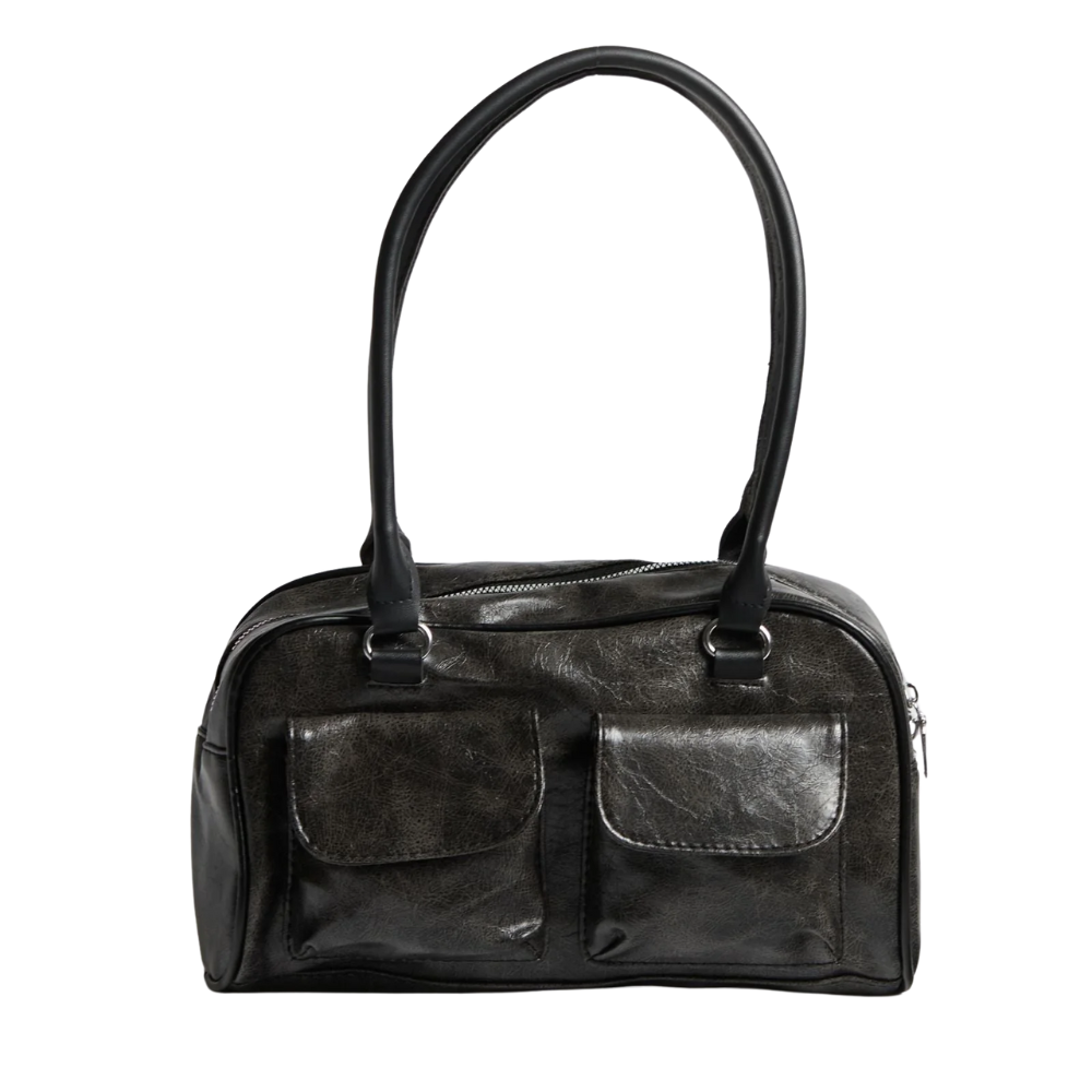 Stylish Distressed Leather Adjustable Carrying Strap for Women