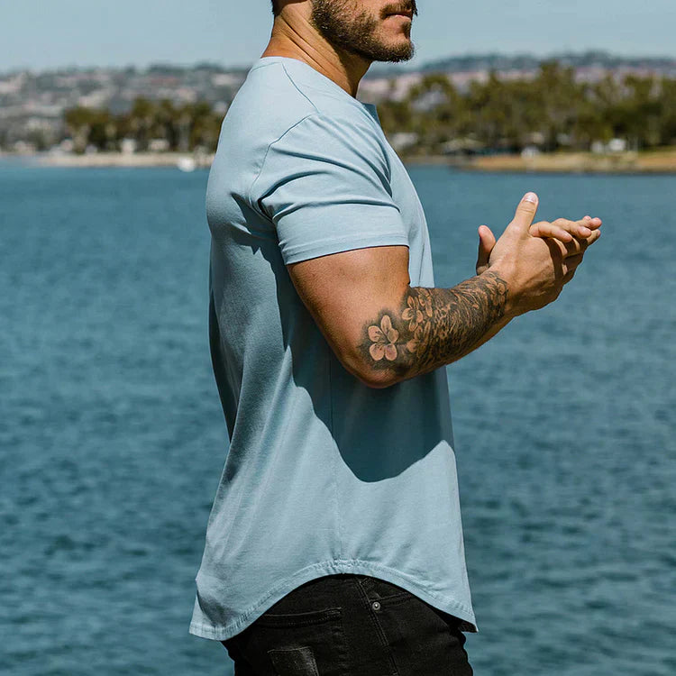 Jake - Stylish Stretch Slim Fit Tee