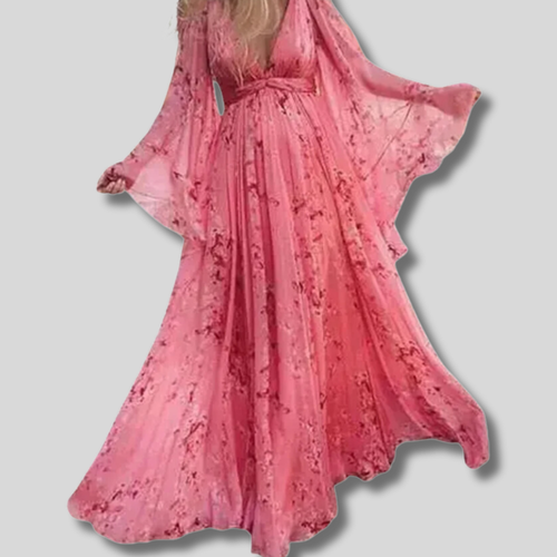 Elegant Trinity Long Flowing Maxi Dress for Women