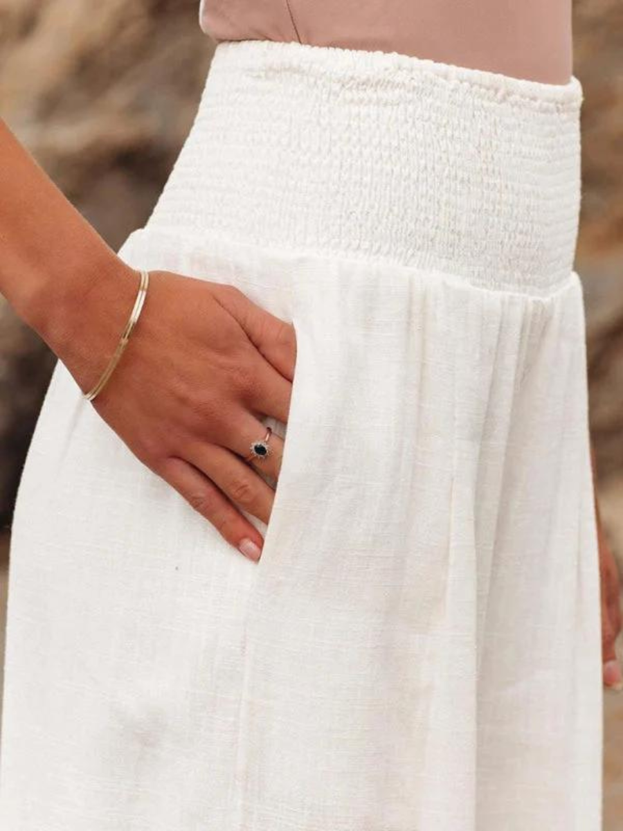 Aileen - Stylish Wide-Leg Beach Pants for Ultimate Comfort