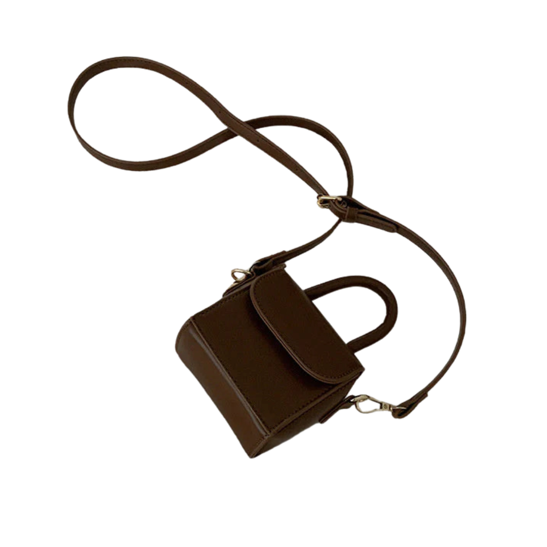 Chic Women's Compact Square Handbag