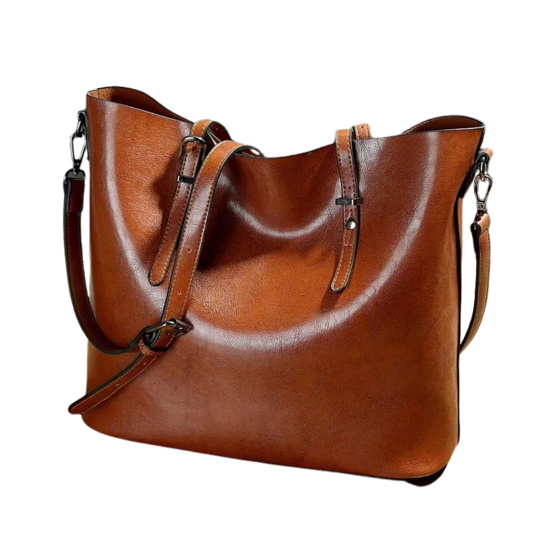 Chic Vintage Leather Shoulder Bag