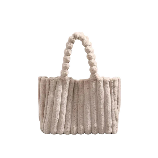 Cozy Plush Tote Bag