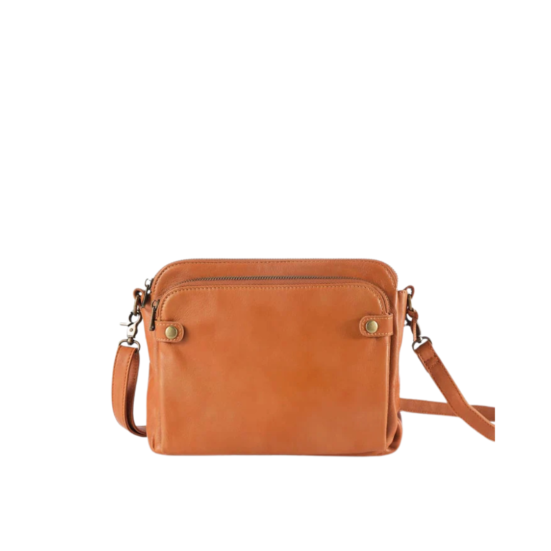 Stylish and Durable Compact Leather Bag