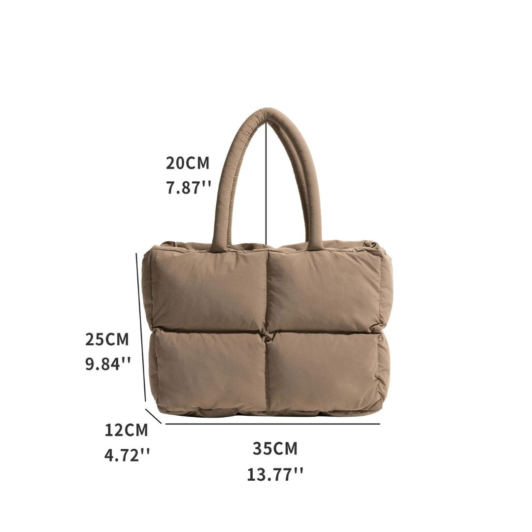 Chic Puffer Shoulder Bag for Effortless Style