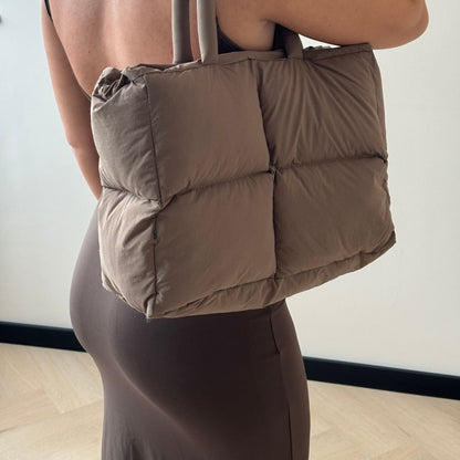 Chic Puffer Shoulder Bag for Effortless Style