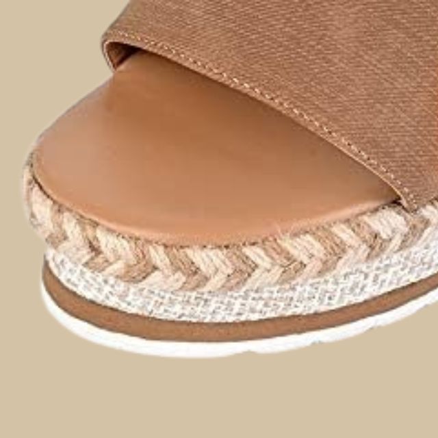 Annag - Stylish Casual Wedge Sandals Featuring a Trendy Espadrille Sole