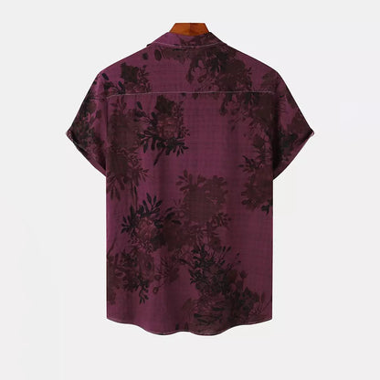Eduardo - Stylish Floral Print Shirt for Men