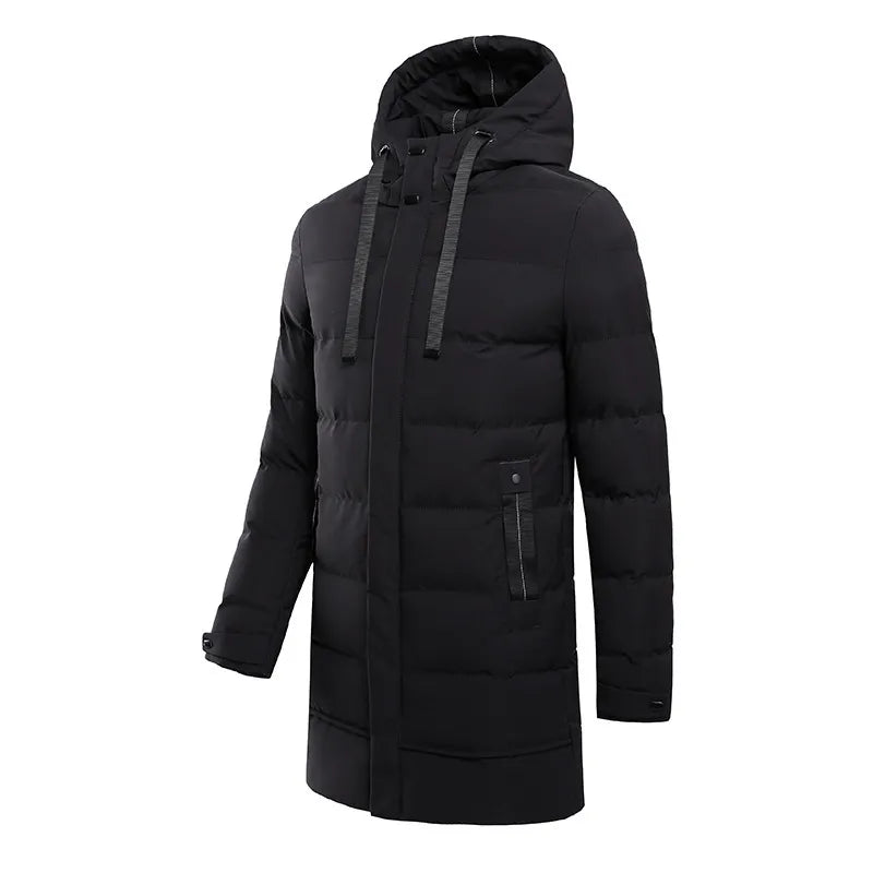 Jevan - Luxe Long Winter Coat for Ultimate Warmth