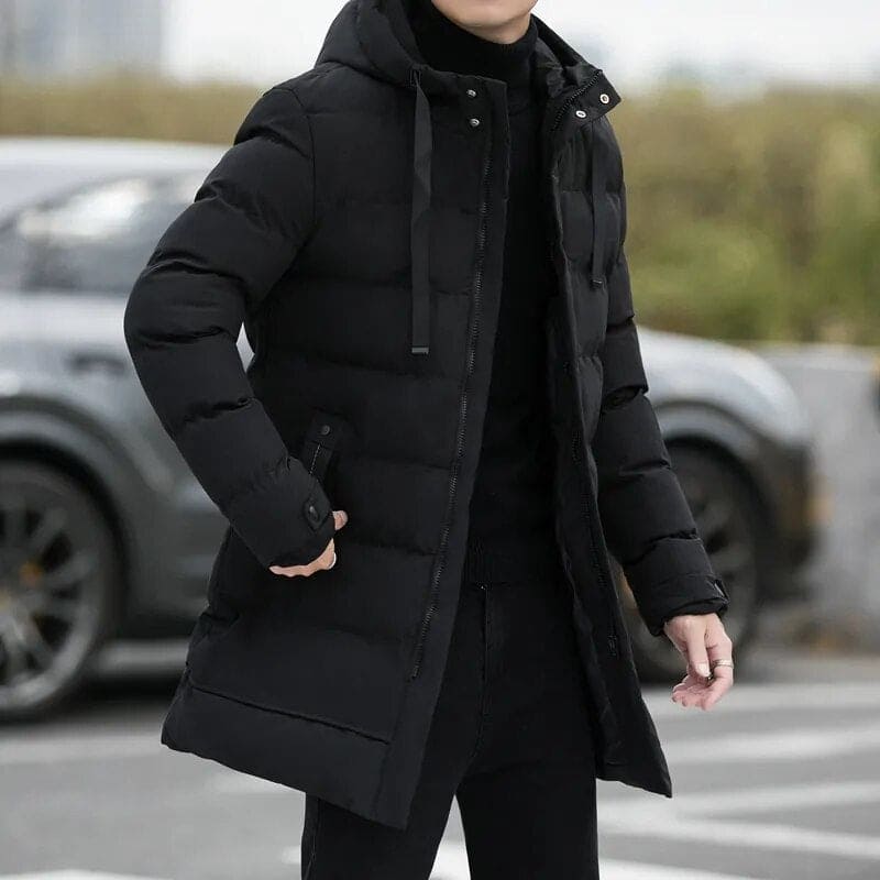 Jevan - Luxe Long Winter Coat for Ultimate Warmth