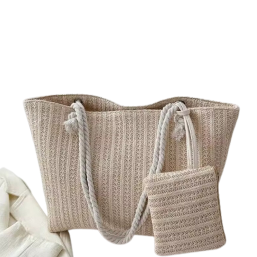 Stylish Oversized Woven Tote Bag for Ultimate Storage