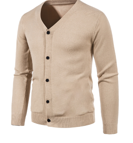 Gunner - Stylish Chunky Casual Jacket with Trendy V-Neck Design