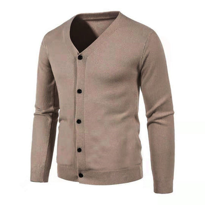 Gunner - Stylish Chunky Casual Jacket with Trendy V-Neck Design