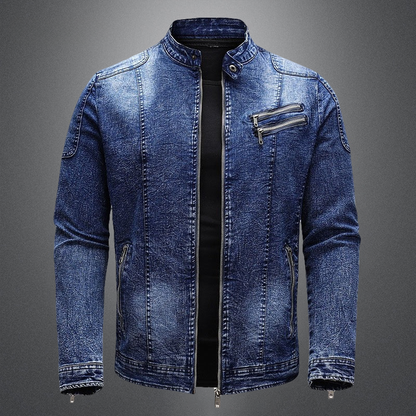 Lennox - Stylishly Bold Denim Jacket