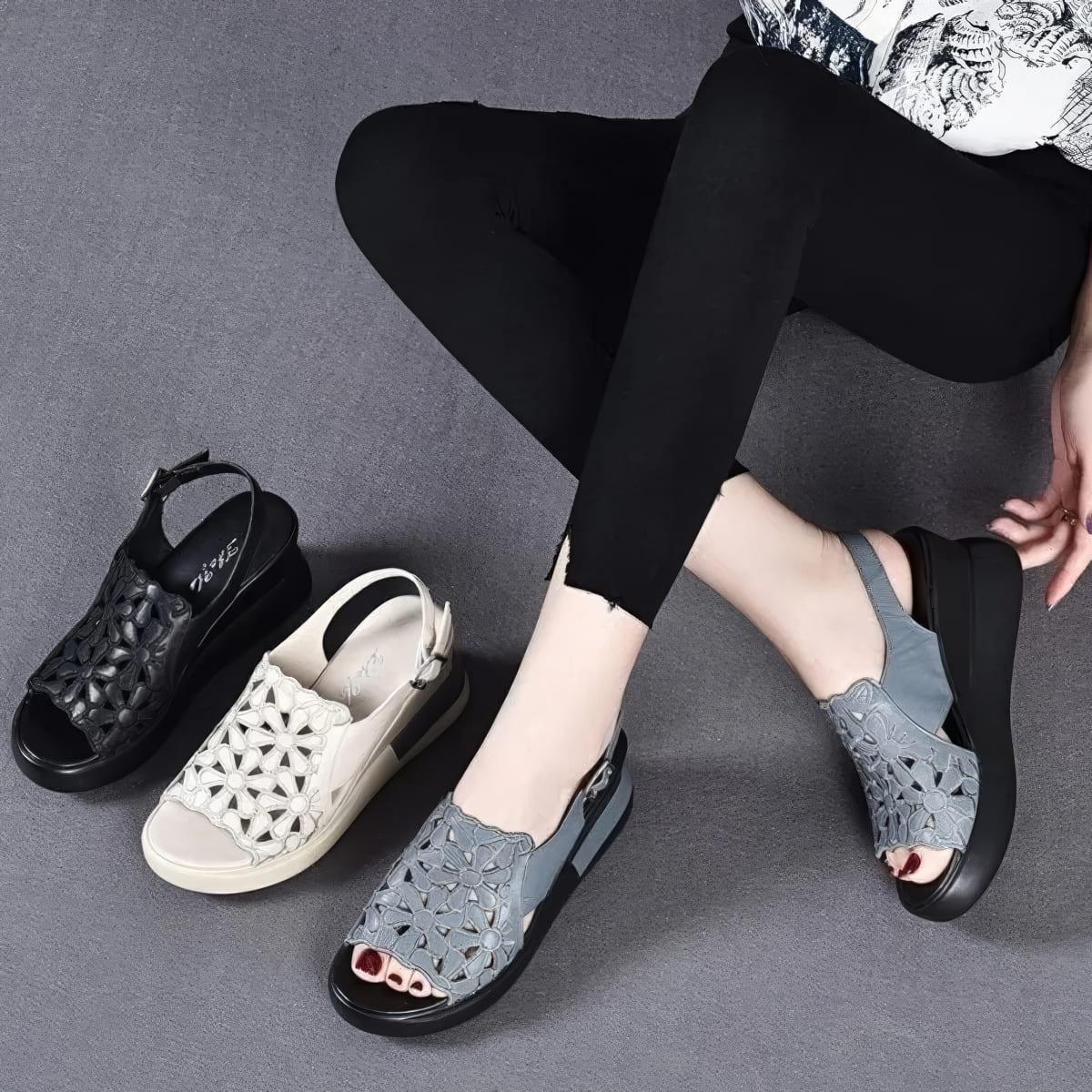 Selina | Stylish Orthopedic Sandals for Comfort and Elegance