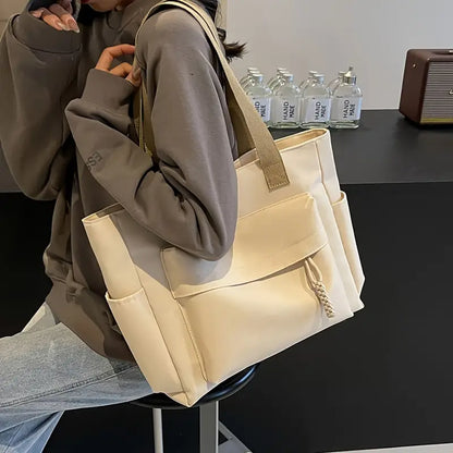 Spacious Tote Bag with Stylish Shoulder Strap