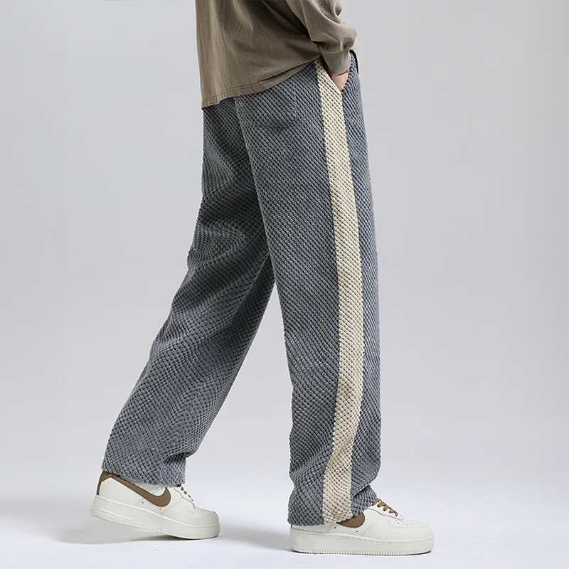 Stylish Men's Corduroy Waffle Jogging Trousers by Keith