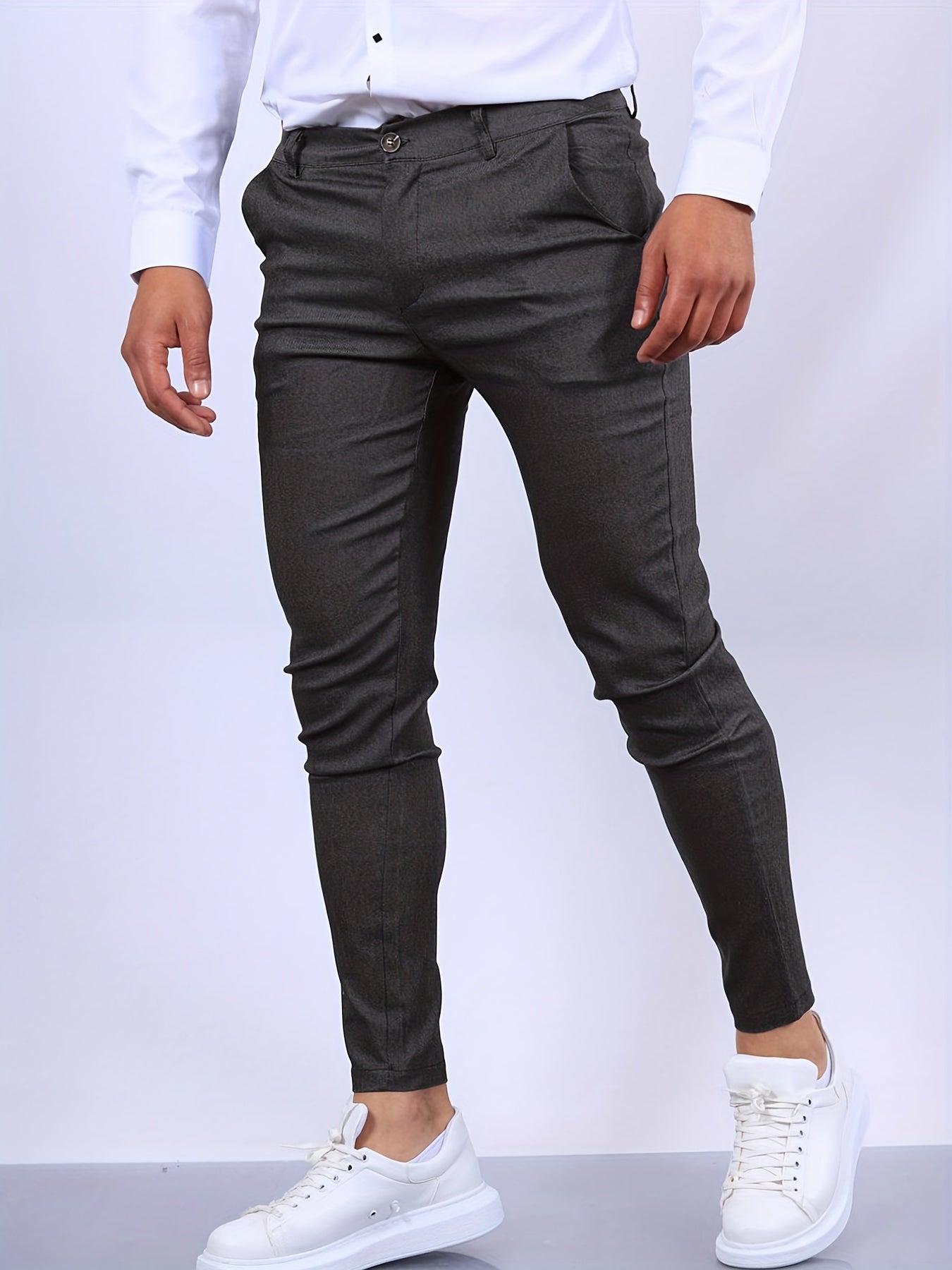 Antonio - Tailored Men's Fitted Trousers for a Perfect Look