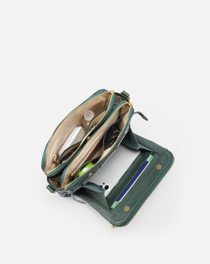 Stylish and Durable Compact Leather Bag