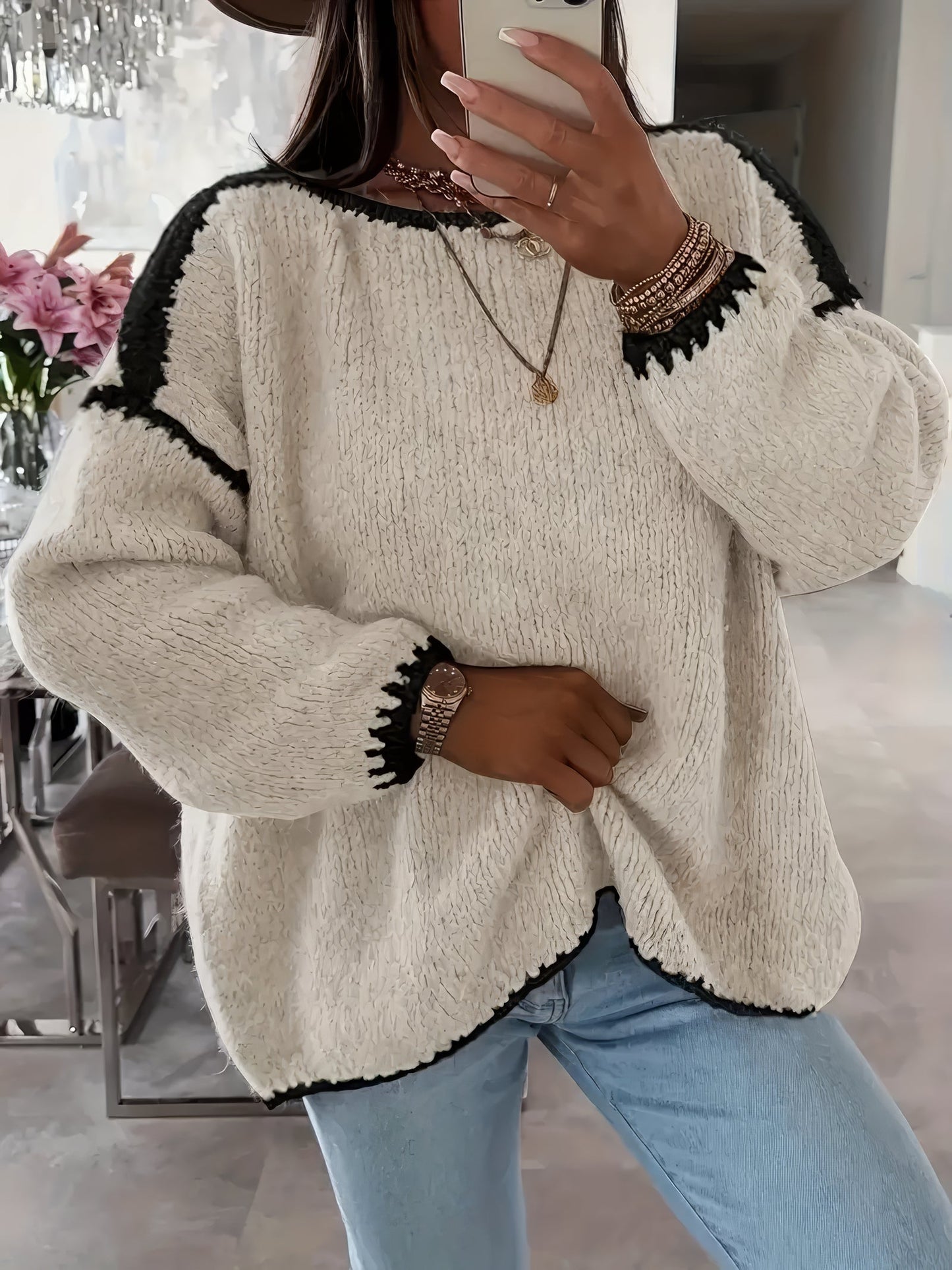 Isla | Chic Luxe Knit Sweater for Ultimate Comfort