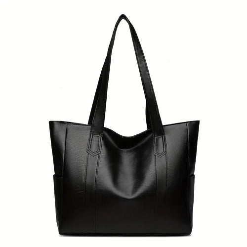 Chic Women's PU Leather Tote Handbag