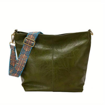Chic Retro Leather Handbag