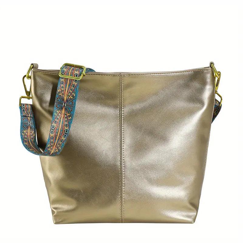 Chic Retro Leather Handbag