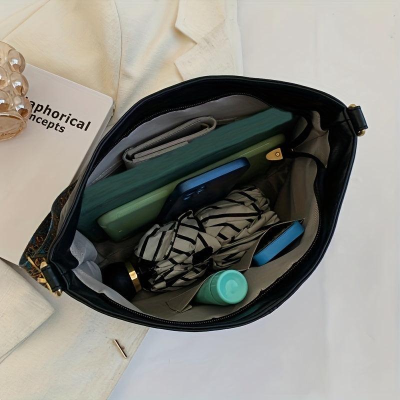 Chic Retro Leather Handbag