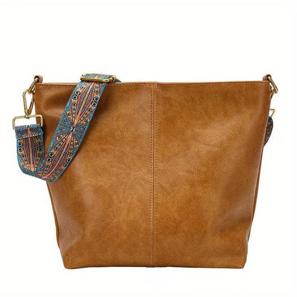 Chic Retro Leather Handbag