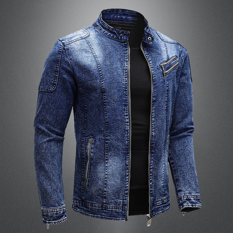 Lennox - Stylishly Bold Denim Jacket