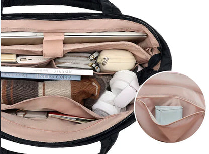 Stylish Puffer Tote Handbag