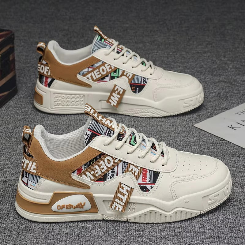 AEROFORM™ FluxPanel Retro-Tech Chunky Sneakers | Breathable Casual Streetwear Shoes