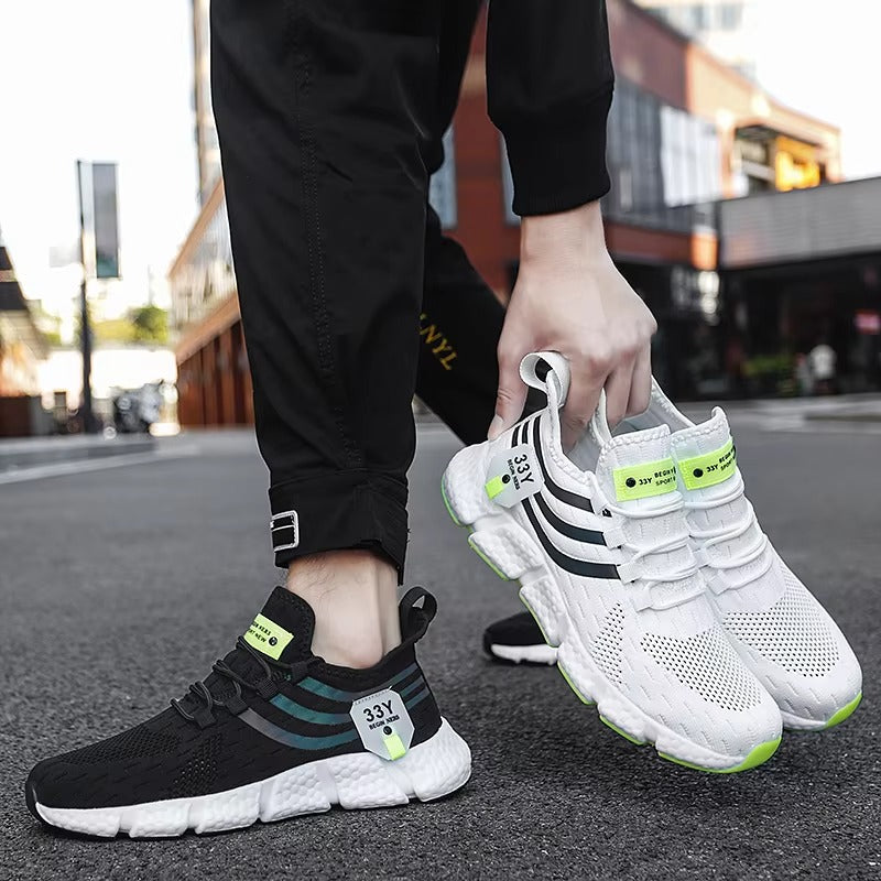 STRYDO™ FlexKnit Lite Runner | Breathable Lightweight Mesh Men’s Sport Sneakers