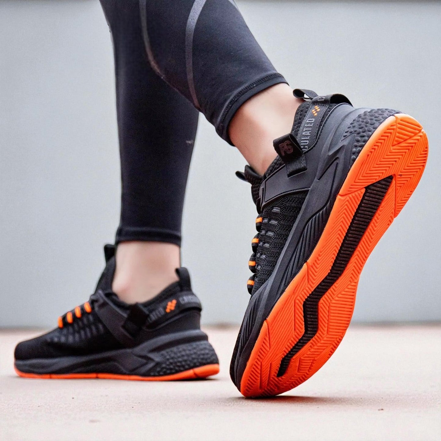 AEROKNIT™ Flux-Tech Lightweight Runner | Breathable Mesh Men’s Performance Sneakers