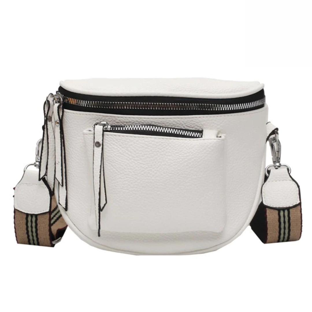 Sophisticated Leather Crossbody Bag - Where Style Meets Versatility