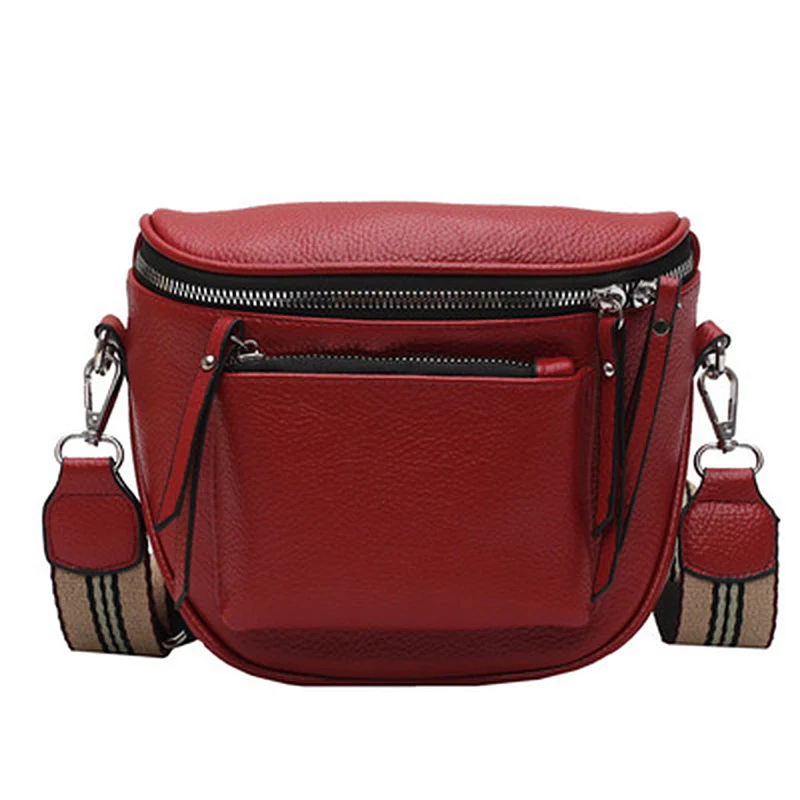Sophisticated Leather Crossbody Bag - Where Style Meets Versatility