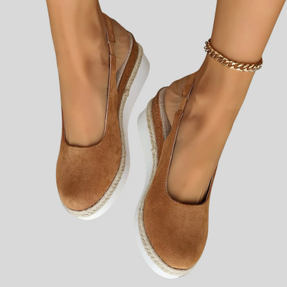 Chic Handmade Black Suede Espadrilles from Mex